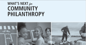 What is community Philanthropy?